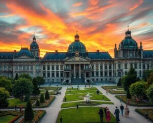 Barocke Paläste in Dresden, Deutschland