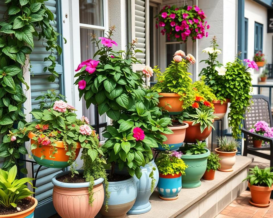 Blumenschalen für den Balkon: So setzen Sie kreative Akzente