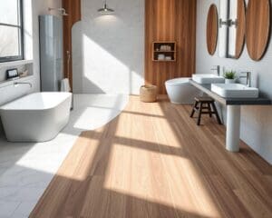 Bodenbeläge im Badezimmer: Von Fliesen bis Holz
