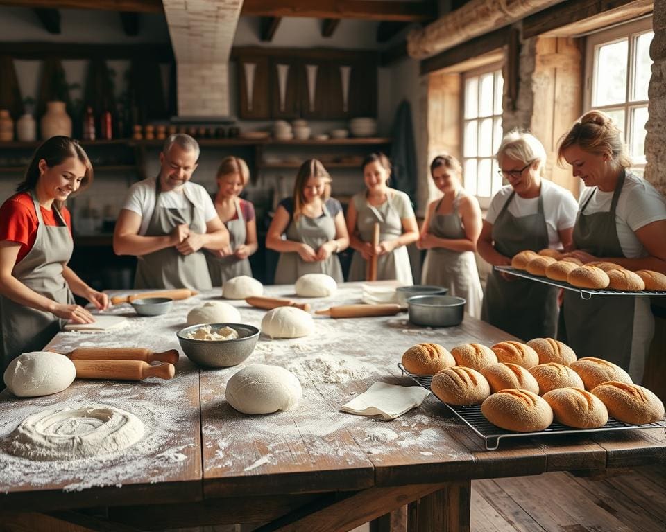 Brotbackkurse und Workshops