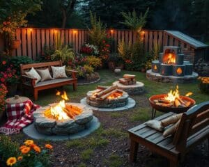 DIY-Feuerstellen: Wärmequellen für laue Sommerabende