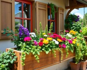 DIY-Pflanzkästen aus Holz: So gestalten Sie Ihren Balkon grün