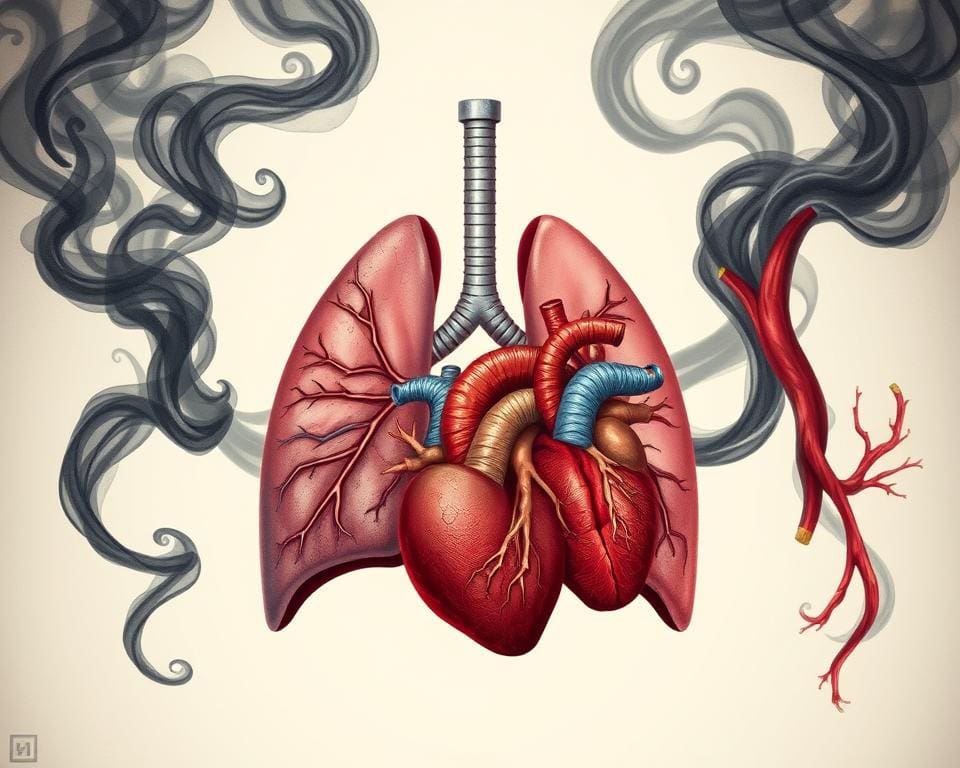 Der Einfluss von Rauchen auf die Organe