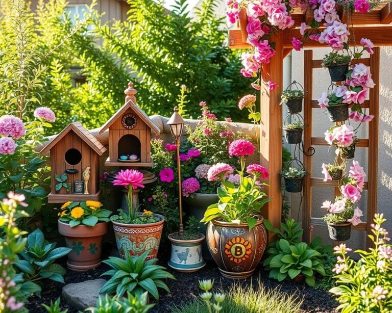 Die schönsten Gartenaccessoires selbst herstellen