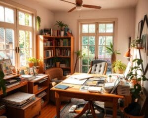 Ein gemütliches Arbeitszimmer für kreative Stunden