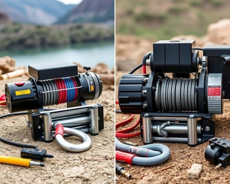 Elektrische oder hydraulische Seilwinde: Was passt besser?