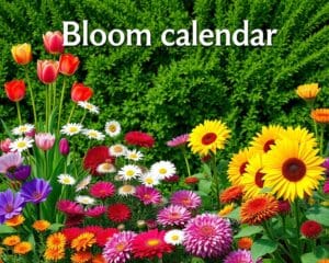 Farbenfrohe Blühkalender: Was blüht wann im Garten?