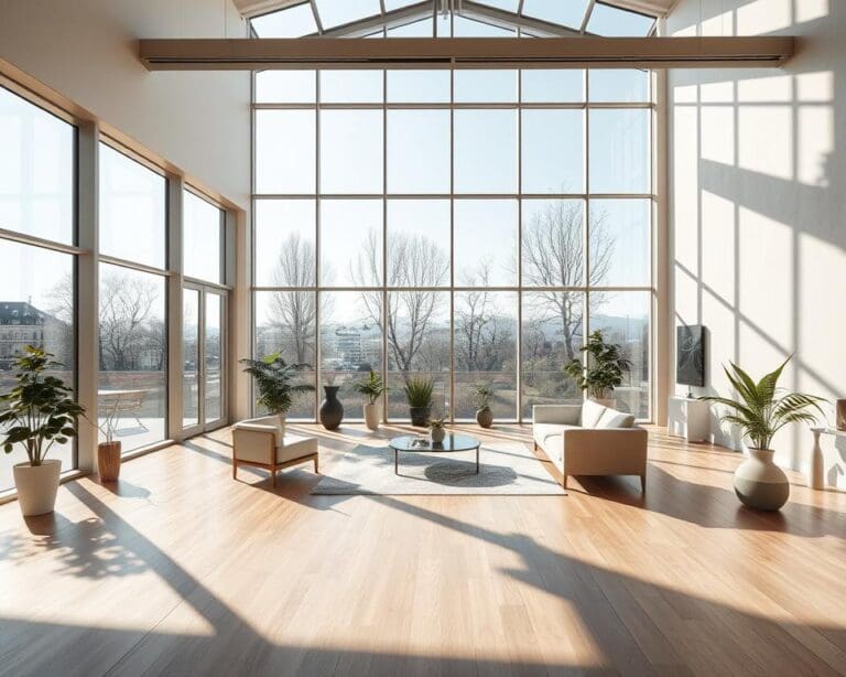 Fensterfronten als Lichtquelle: Gestaltungstipps