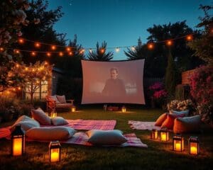 Freiluftkino: So organisieren Sie Filmabende im Garten