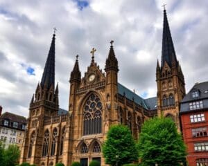 Gotische Kathedralen in Trondheim, Norwegen