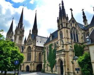 Gotische Kirchen in Dijon, Frankreich