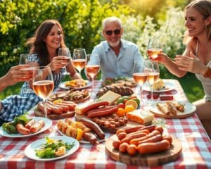 Grillgerichte und Rosé Pairing