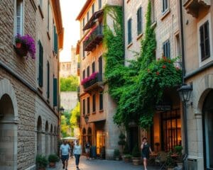 Historische Altstadt von Avignon, Frankreich