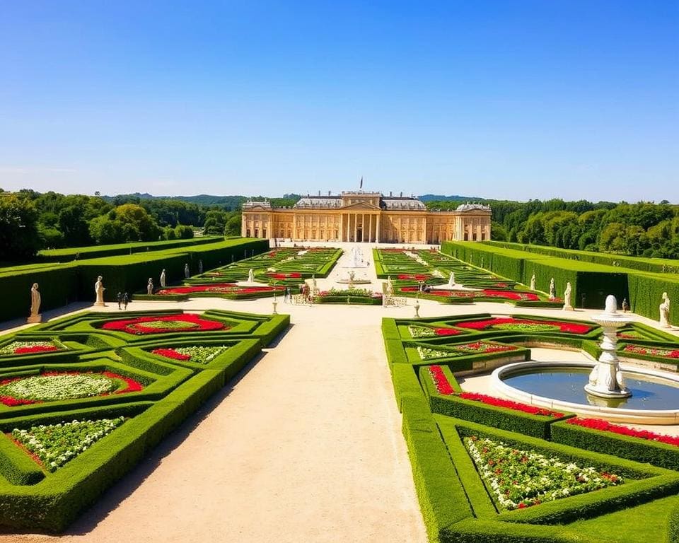 Historische Gärten in Versailles, Frankreich