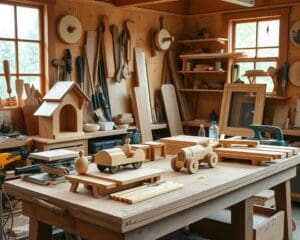 Holzarbeiten für Anfänger: Projekte zum Einstieg