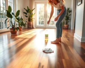 Holzfußböden richtig pflegen: Tipps für lange Haltbarkeit