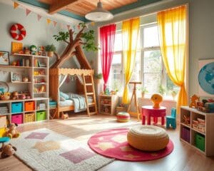 Kinderzimmer kreativ einrichten: Platz für Spiel und Fantasie