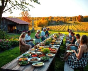 Kulinarische Events auf Bauernhöfen