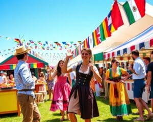 Kulturelle Festivals mit internationalem Flair