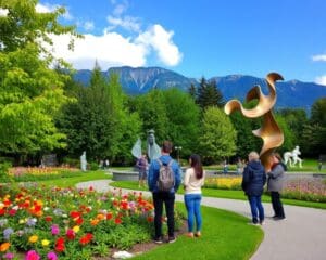 Kunst und Natur in Vancouver, Kanada