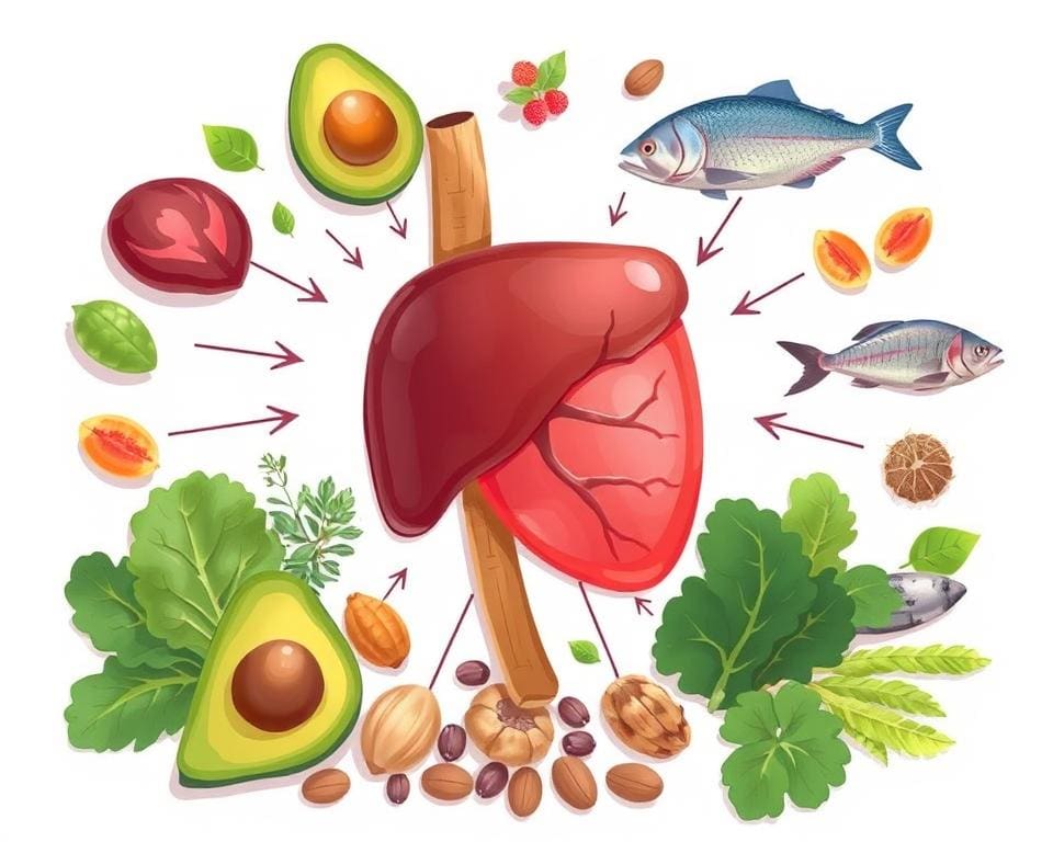 Leberfunktion und Nährstoffe