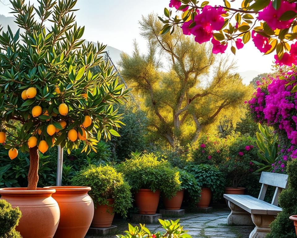 Mediterrane Pflanzen für den Wintergarten