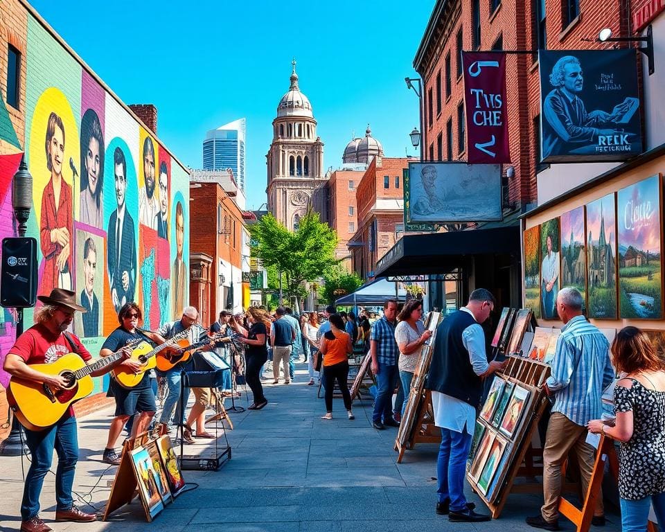 Musik und Kunst in Nashville, Tennessee