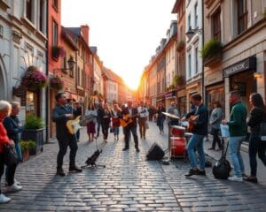 Musikalische Stadtführungen mit Live-Bands