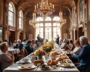 Musikbrunch in historischen Sälen