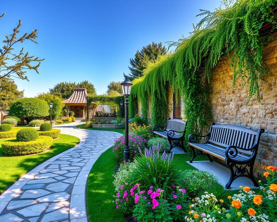 Natursteinwege gestalten: So bringen Sie Eleganz in den Garten