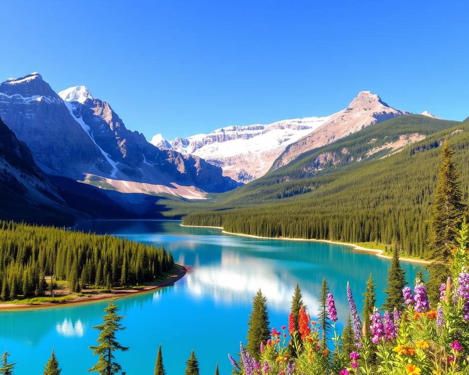 Naturwunder im Banff Nationalpark, Kanada