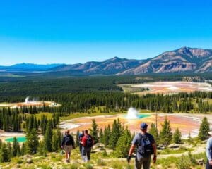 Outdoor-Abenteuer im Yellowstone Nationalpark, Wyoming