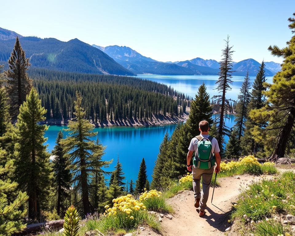 Outdoor-Abenteuer in Lake Tahoe, Kalifornien