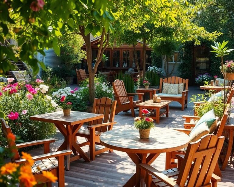 Outdoor-Möbel gestalten: Holzprojekte für den Garten