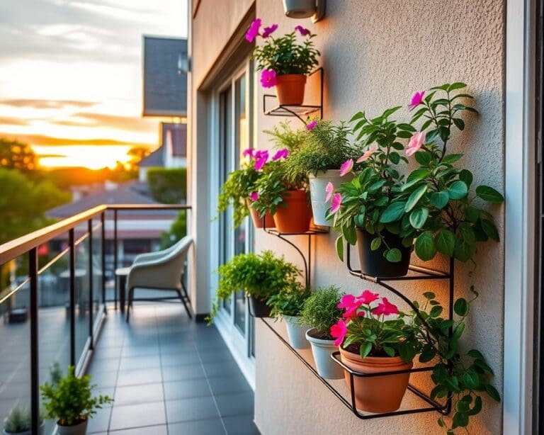 Pflanzregale für den Balkon: Platzsparend und dekorativ