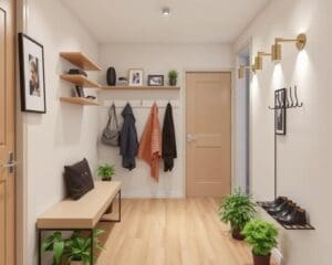 Platz sparen im Flur: Clevere Stauraumlösungen