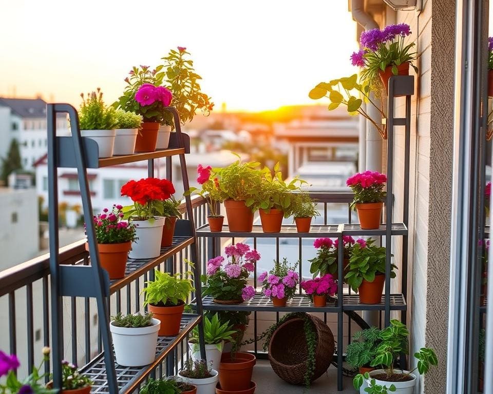 Platzsparend und funktional auf dem Balkon