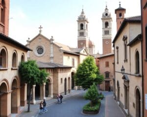 Romanische Kirchen in Bologna, Italien