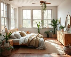Schlafzimmer mit natürlichen Materialien gestalten