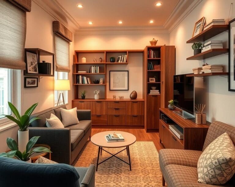 Schöne Stauraumlösungen für kleine Räume entdecken