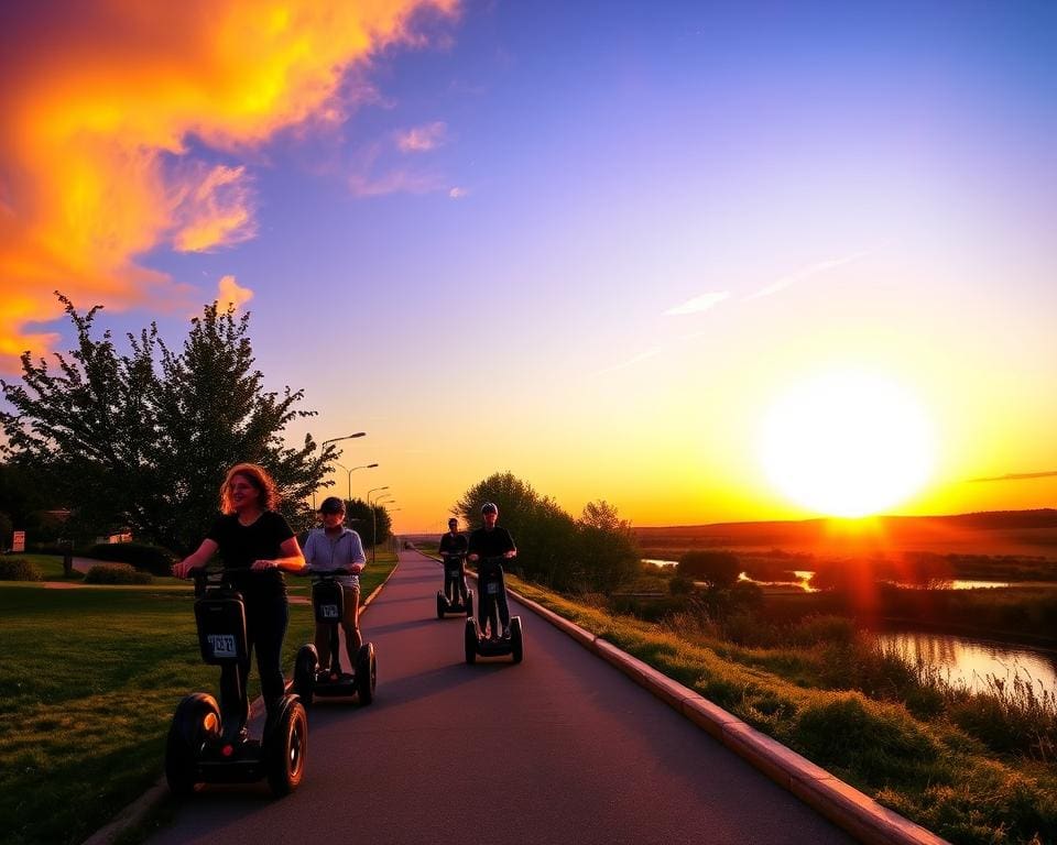 Segway Abendtour in die Dämmerung