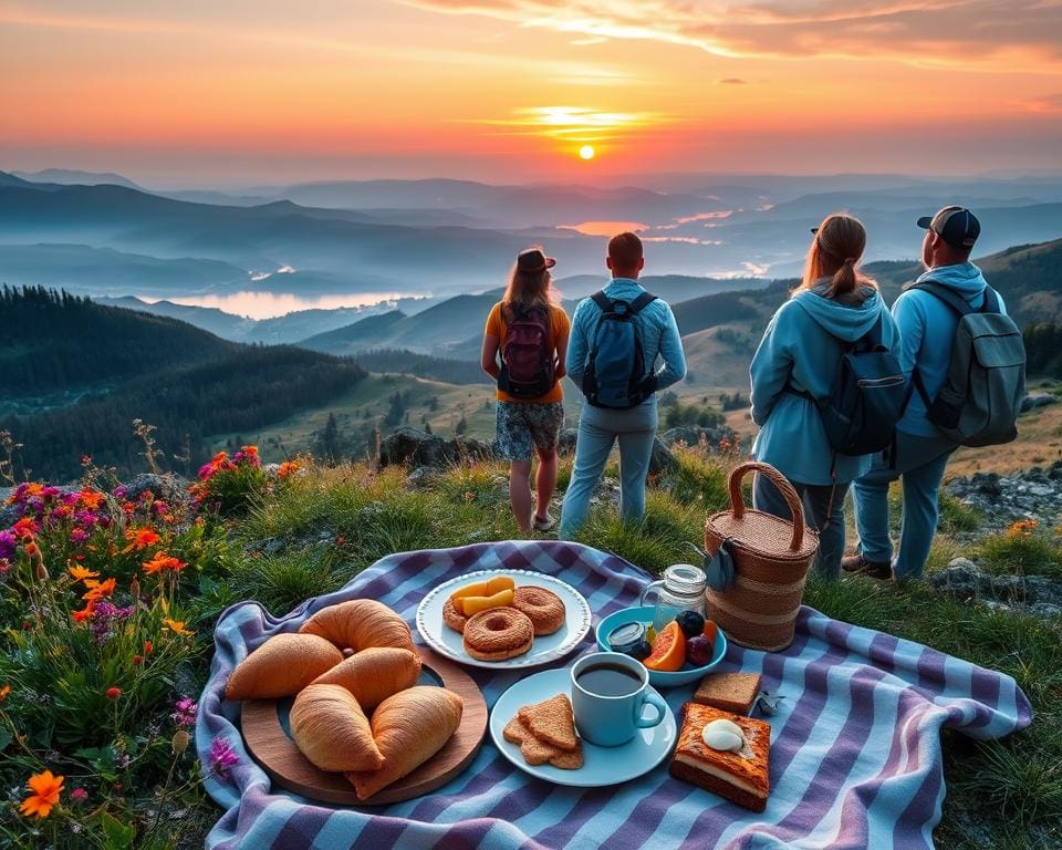 Sonnenaufgangswanderungen mit Frühstück