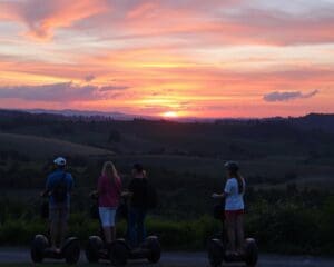 Sonnenuntergangstouren per Segway