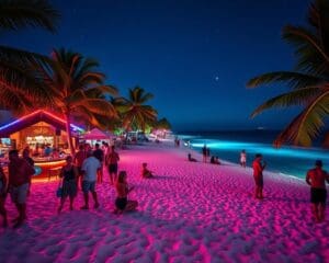 Strände und Nachtleben in Cancún, Mexiko