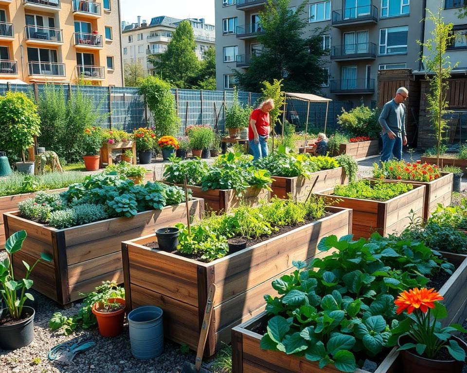 Urban Gardening mit DIY-Hochbeeten