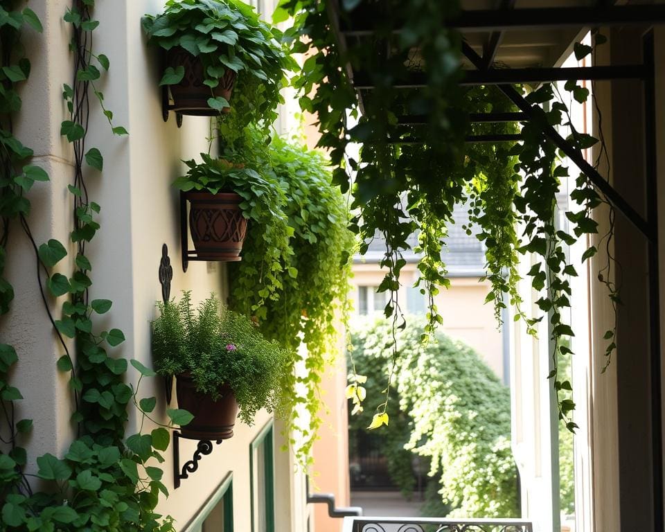 Wandbegrünung für schmale Balkone: Mehr Grün auf wenig Raum