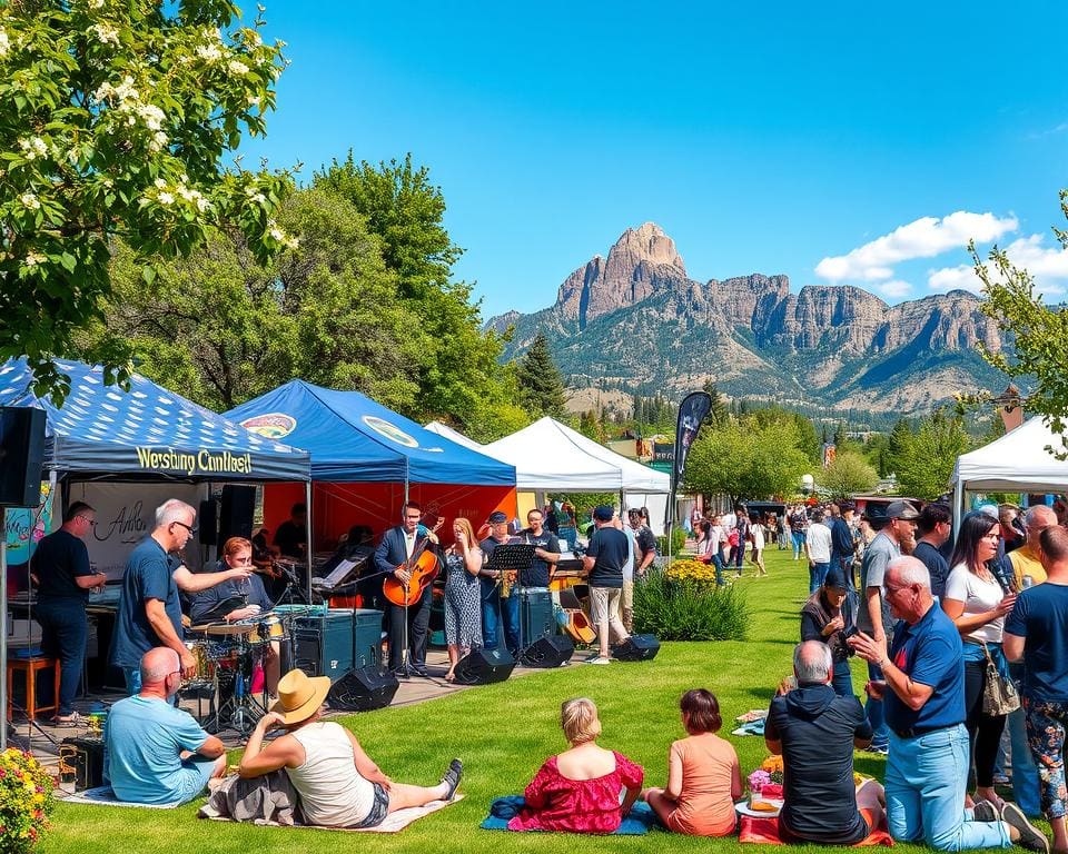 jährliche Jazzfestivals