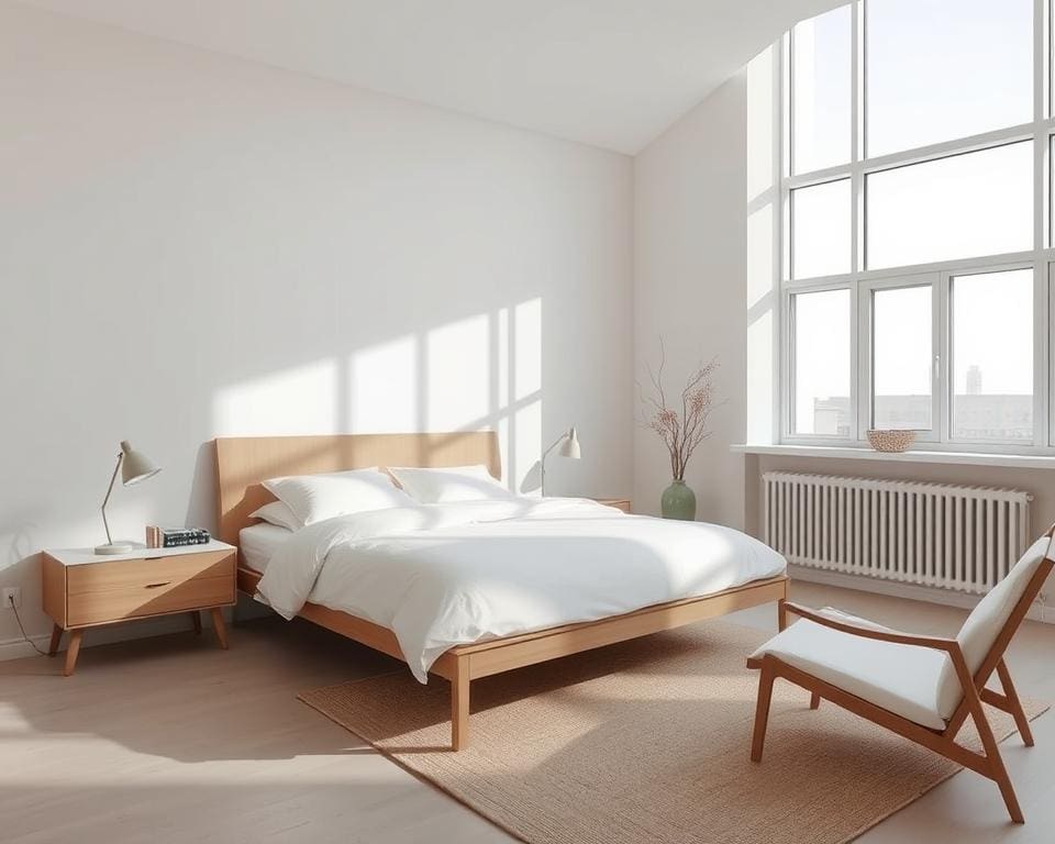 minimalistisches Schlafzimmer Design