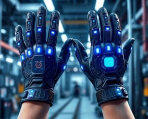 Biometrische Handschuhe für Arbeitssicherheit