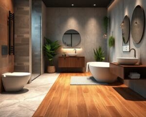 Bodenbeläge für das Badezimmer: Ideen und Tipps